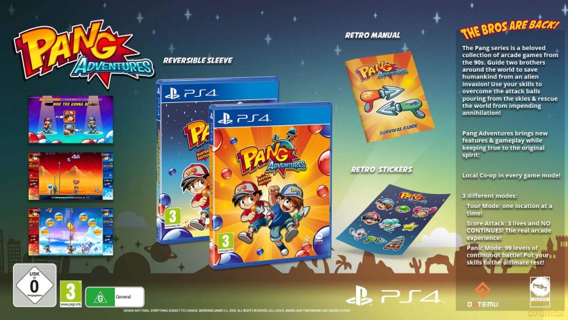 Pang Adventures [GRA PS4]