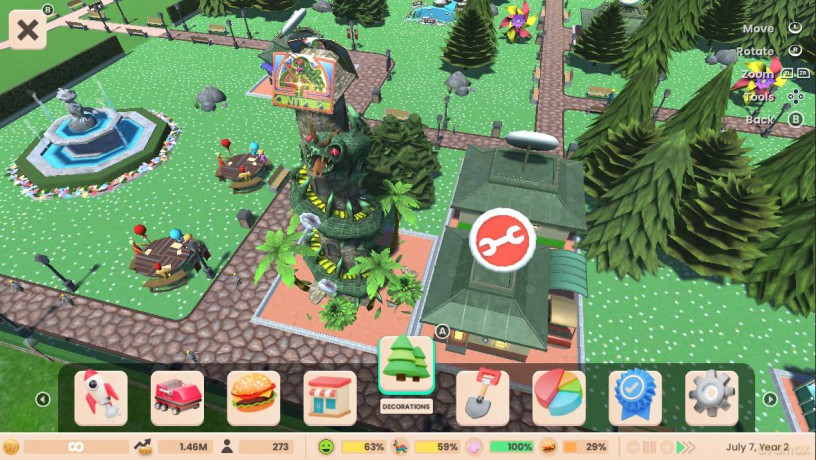 RollerCoaster Tycoon (Adventures Deluxe) [GRA PS4]