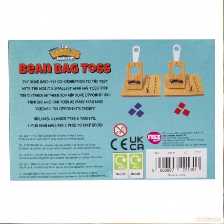 World's Smallest Bean Bag Toss