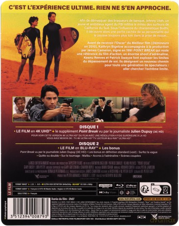 Point Break (Na fali) (steelbook) [Blu-Ray 4K]+[Blu-Ray]