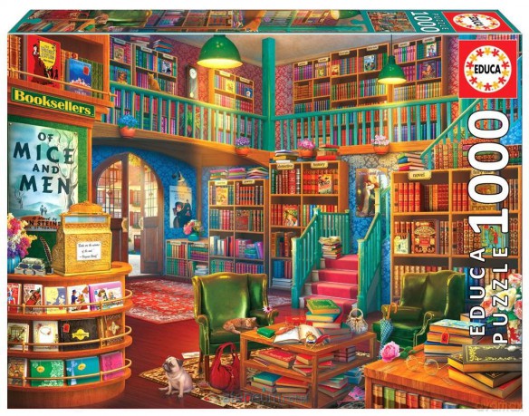 1000 el. Biblioteka [PUZZLE]