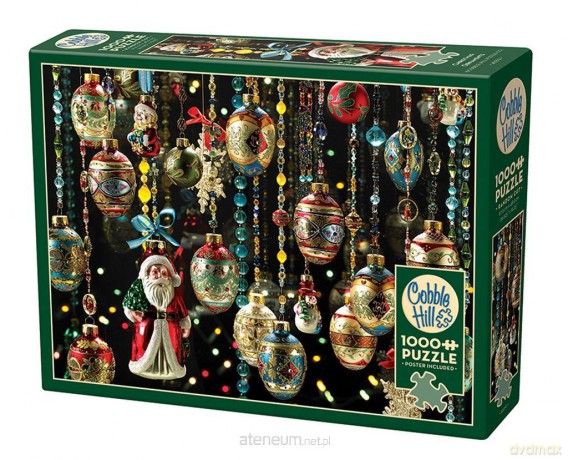 1000 el. Świąteczne ozdoby [PUZZLE]
