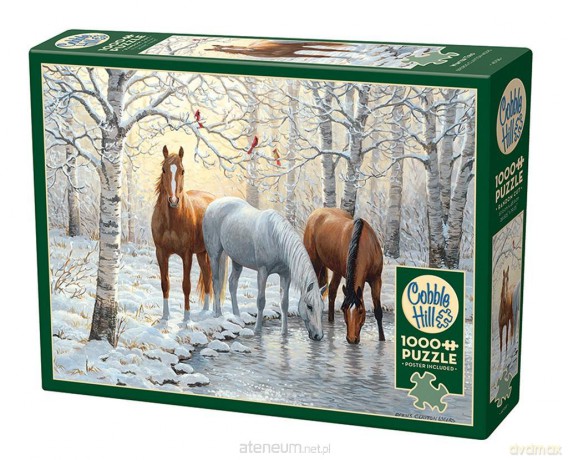 1000 el. Zimowa trójka [PUZZLE]