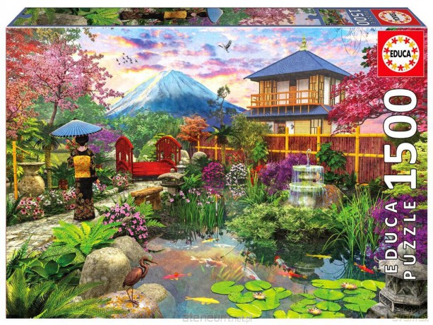 1500 el. Japoński ogród [PUZZLE]