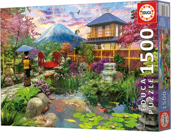 1500 el. Japoński ogród [PUZZLE]