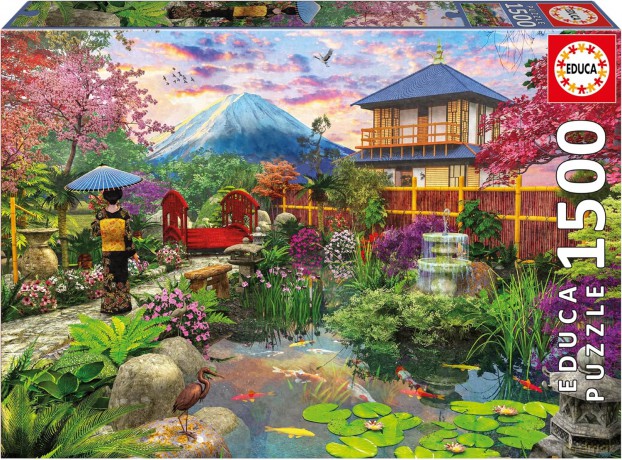 1500 el. Japoński ogród [PUZZLE]