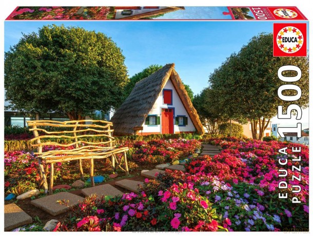 1500 el. Santana, Madera, Portugalia [PUZZLE]