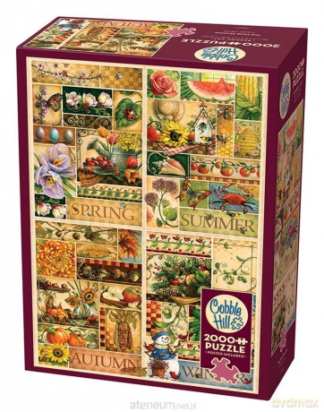 2000 el. Cztery pory roku [PUZZLE]