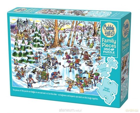 350 el. Hokejowe miasteczko [PUZZLE]