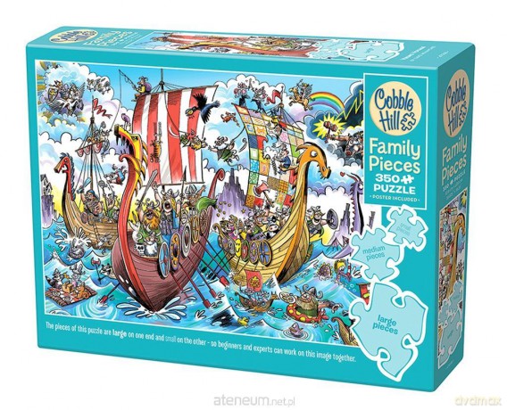 350 el. Wyprawa wikingów [PUZZLE]