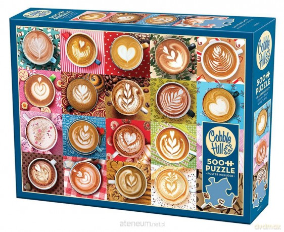 500 el. Malowanie w kawie [PUZZLE]