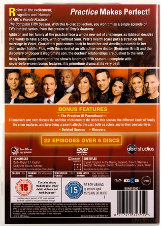 Prywatna Praktyka Sezon 5 [6DVD]