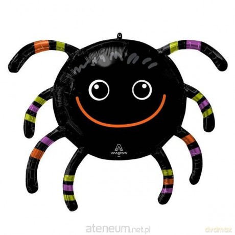 Balon foliowy SuperShape Smiling Spider 71x66cm