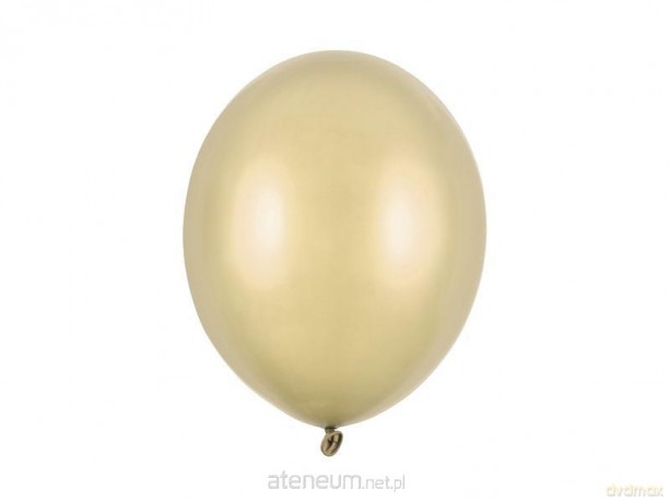 Balony Strong Metallic Cold Gold 30cm 100szt