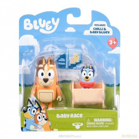 Bluey. Chilli i Baby Bluey [FIGURKA]