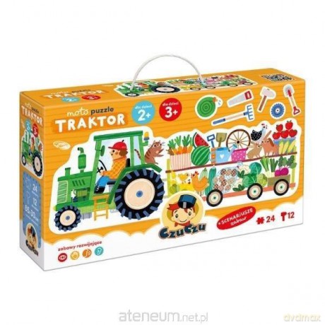 CZUCZU Moto puzzle Traktor 3+ [PUZZLE]