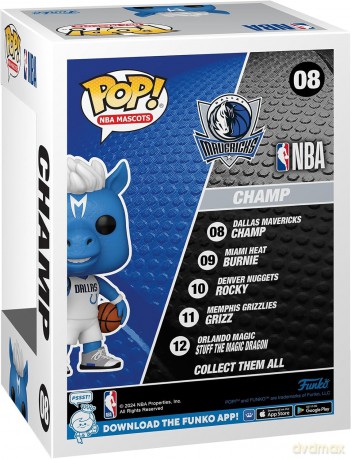 Funko POP Basketball: Dallas Champ [FIGURKA]