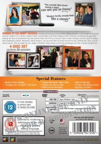 Modern Family Season 2 (Współczesna Rodzina Sezon 2) [4DVD]