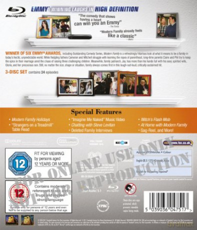 Modern Family Season 2 (Współczesna Rodzina Sezon 2) [3Blu-ray]
