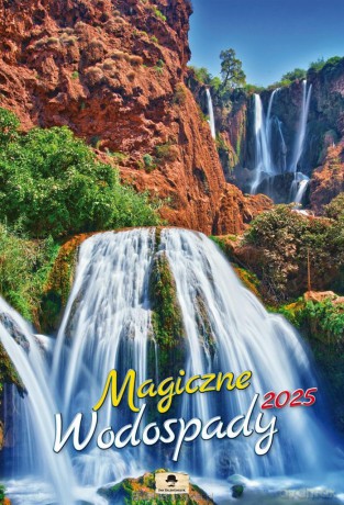 Kalendarz 2025 A3 ścienny Magiczne Wodospady [KALENDARZ]