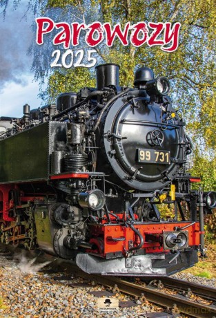 Kalendarz 2025 A3 ścienny Parowozy [KALENDARZ]