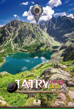 Kalendarz 2025 A3 ścienny Tatry, że hej! [KALENDARZ]