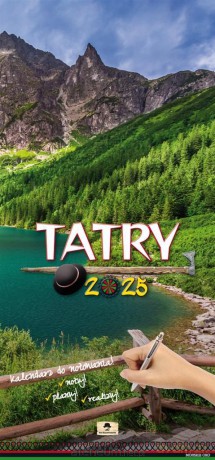 Kalendarz 2025 paskowy szeroki Tatry [KALENDARZ]
