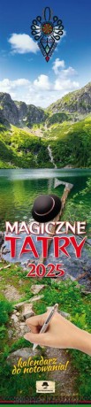 Kalendarz 2025 paskowy wąski Magiczne Tatry [KALENDARZ]