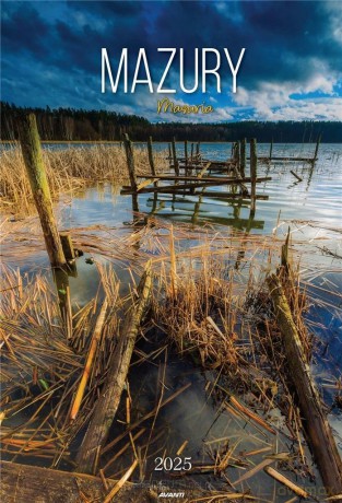 Kalendarz 2025 ścienny A3 Mazury [KALENDARZ]