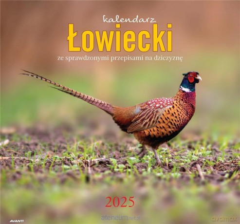 Kalendarz 2025 ścienny albumowy Łowiecki [KALENDARZ]