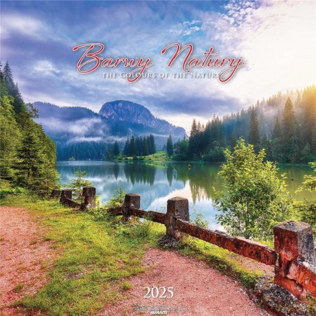 Kalendarz 2025 ścienny Barwy natury [KALENDARZ]