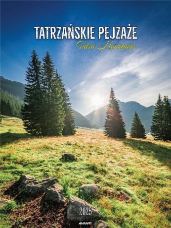 Kalendarz 2025 ścienny Tatrzańskie pejzaże [KALENDARZ]