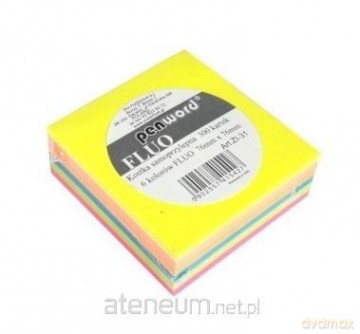 Kostka samoprzylepna fluo 76x76mm 300K