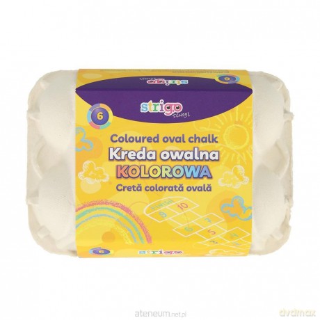 Kreda chodnikowa Owalna 6 kolorów