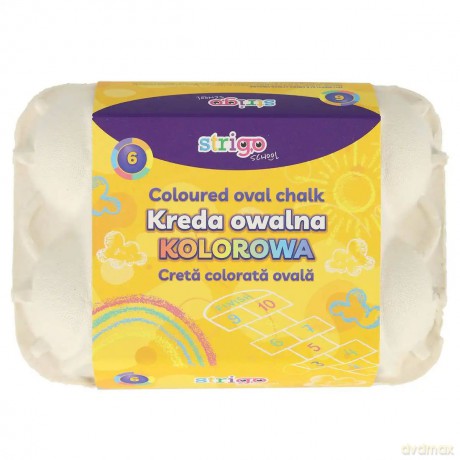 Kreda chodnikowa Owalna 6 kolorów
