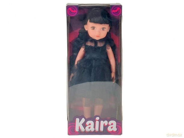 Lalka 33cm w czarnej sukni