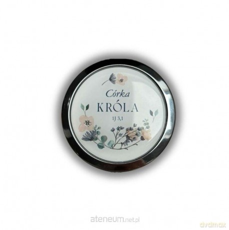 Lusterko kieszonkowe okrągłe - Córka Króla