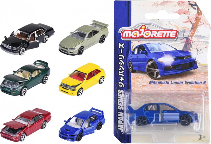 Majorette Japan Premium 6 rodzajów