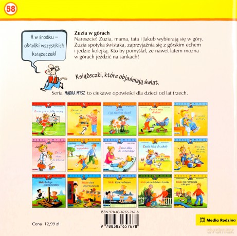 Mądra Mysz. Zuzia w górach - Liane Schneider, Annette Steinhauer [KSIĄŻKA]