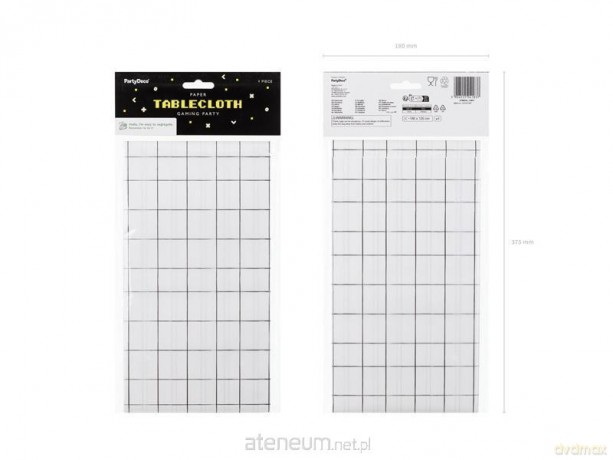 Obrus papierowy Game 180x120cm MIX