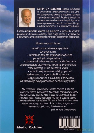 Optymizmu można się nauczyć - Martin E.P. Seligman [KSIĄŻKA]