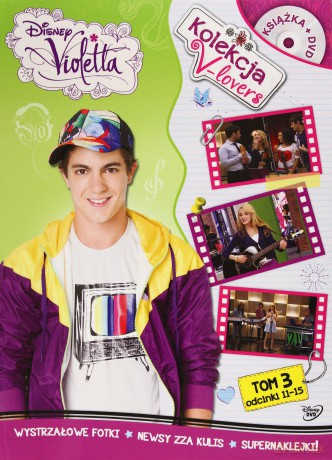 Violetta Kolekcja V-lovers Tom 3 odcinki 11-15 [KSIĄŻKA]+[DVD]