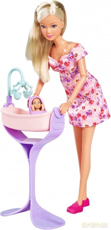 Steffi Hello Baby z rosnącym brzuchem