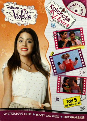Violetta Kolekcja V-lovers Tom 5 odcinki 21-25 [KSIĄŻKA]+[DVD]