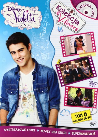 Violetta Kolekcja V-lovers Tom 6 odcinki 26-30 [KSIĄŻKA]+[DVD]