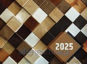 Terminarz 2025 tygodniowy A5 poziomy na spiral MIX [KALENDARZ]