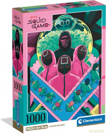 CLEMENTONI 1000 el. Compact Squid Game Season 2 [PUZZLE]