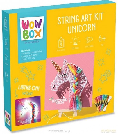 Wow Box. Zestaw sznurkowy Jednorożec