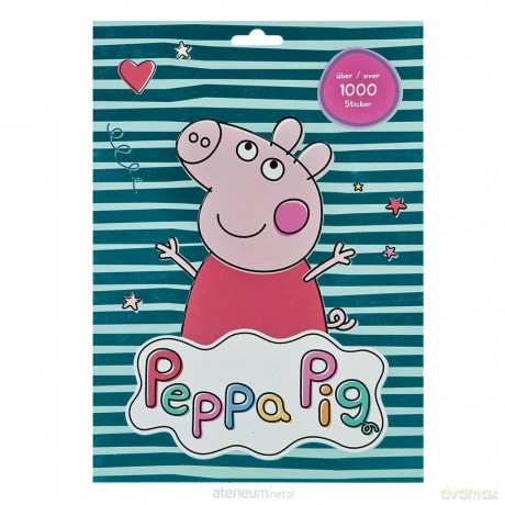 Zestaw naklejek Świnka Peppa 1000 szt