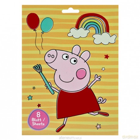 Zestaw naklejek Świnka Peppa ok. 340szt